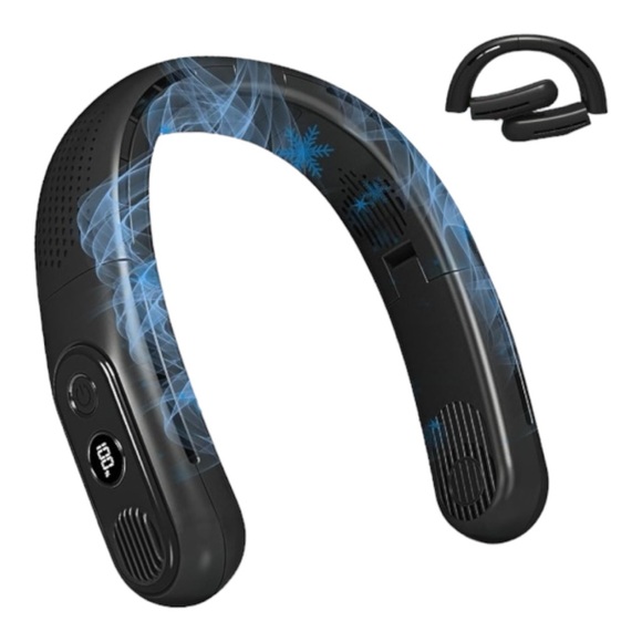 Neck Fan Rechargeable 4 Turbo 6000mAh Portable Neck Fan NWOT - Picture 2 of 3